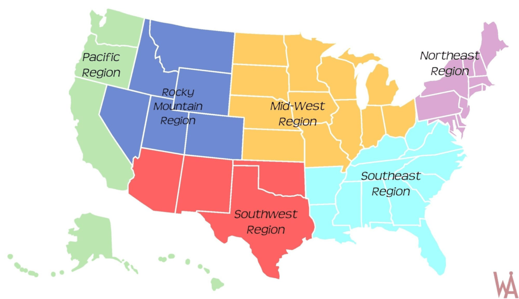 USA Regions