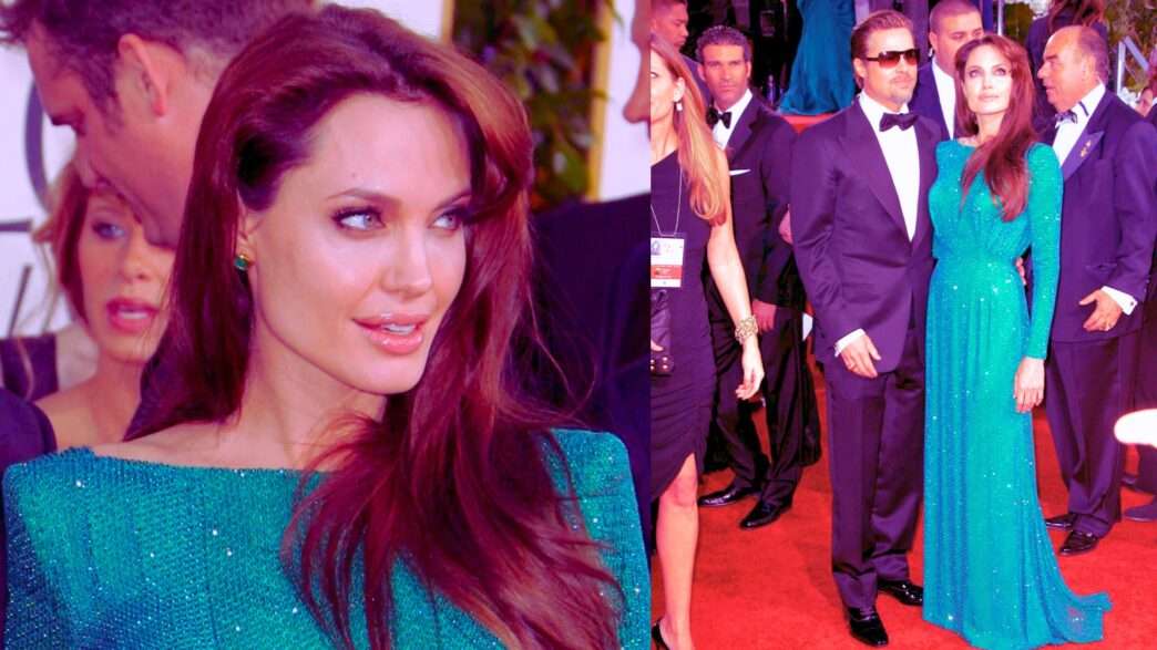 Angelina Jolie Emerald Earrings